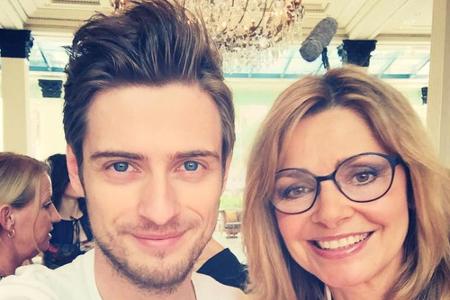 Die echten Dschungel-Stars unter sich: Jörn Schlönvoigt und Gewinnerin Maren Gilzer