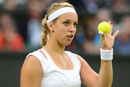 Feuchter Rasen: Lisicki-Match verschoben