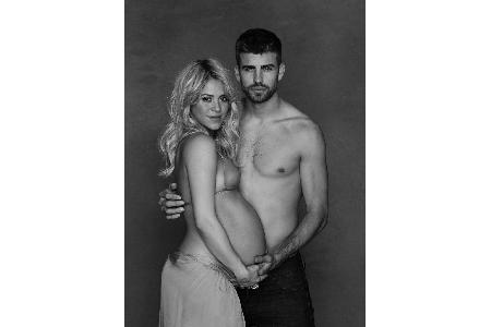 Shakira, Gerard Pique, Unicef, Babybauch, Babyfoto, Schwangerschaft, Spenden, Fußballer, Sängerin, FC Barcelona