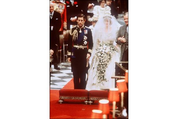 Hochzeit von Diana und Charles im Juli 1981