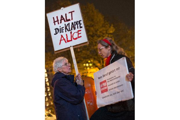 Aktuell führt Schwarzer eine Kampagne für schärfere Prostitution-Gesetze, erhält dafür aber nicht überall Unterstützung.