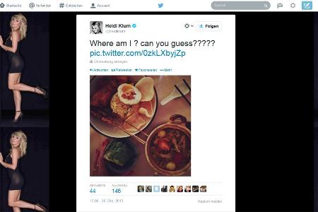 Twitter Heidi Klum