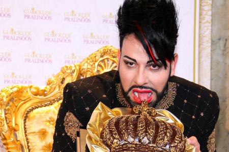 Harald Glööckler bringt Pralinen auf den Markt