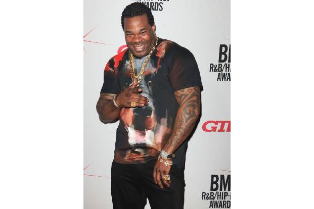 ...Busta Rhymes hat für britischen Geschmack zu viel auf dem Kerbholz. Den Vorstrafen-Vogel schießt allerdings....