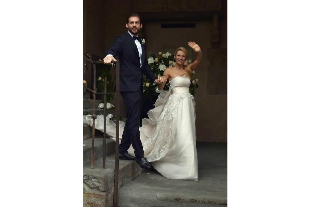 ...am 10. Oktober gönnt sich die schöne Moderatorin keine Pause. Nicht einmal für Flitterwochen ließ Michelle Hunziker die A...