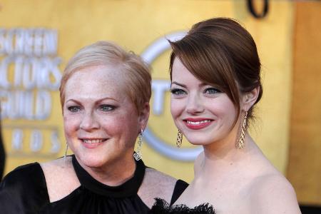 Die süße Emma Stone (24) ist ihre Tochter.