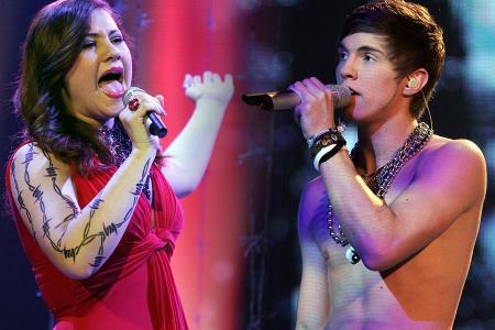 Trotz Engelsstimme fliegt Vanessa raus, während Joey fast keinen Ton trifft und trotzdem weiterkommt.