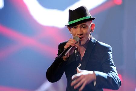 Daniele Negroni performte lässig den Song 