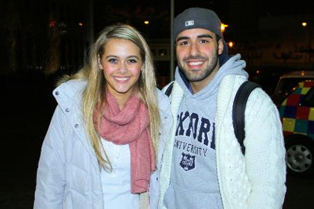 Hamed Anousheh und Fabienne Rothe.