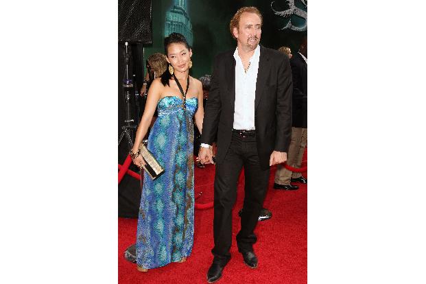 Schauspieler Nicolas Cage ist in dritter Ehe mit der 20 Jahre jüngeren Alice Kim verheiratet.