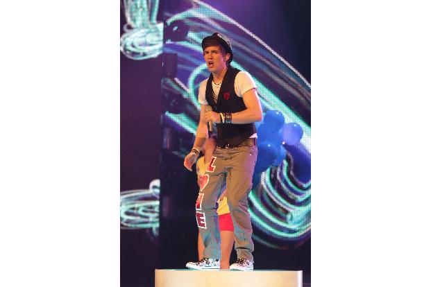 Joey schaffte es dennoch eine Runde weiter.