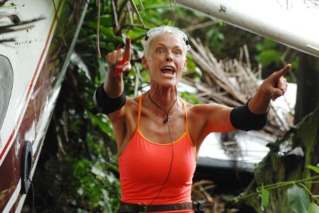 Brigitte schreit vor Freude über ihren zweiten Stern: 