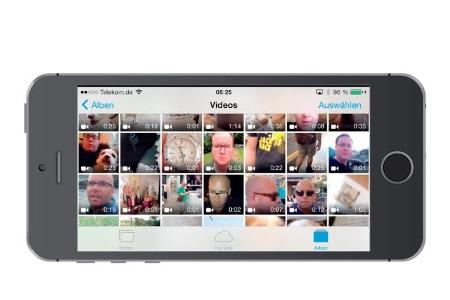 Screen Mirroring überträgt den Displayinhalt 1:1 zum Fernseher.