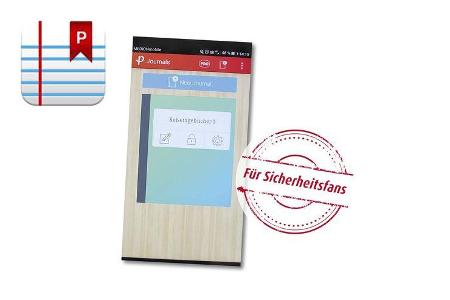 Screenshot der App Penzu