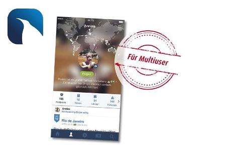 Screenshot der App Find Penguins