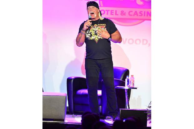 Wrestler Hulk Hogan verärgerte seine Nachbarn durch eine ständig anwachsende Tiersammlung: fünf Hühner, ein Hahn, sechs Hund...