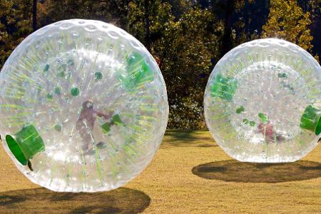 Zorbing: Gib dir die Kugel