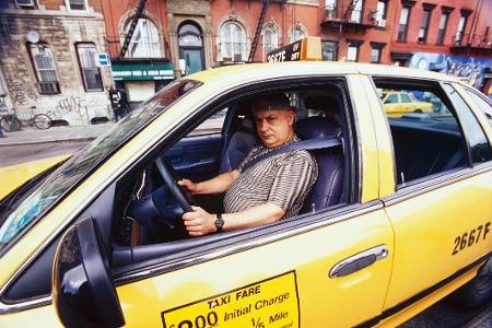 Taxifahrer in New York