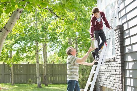 Dachrinne Leiter getty Images.jpg