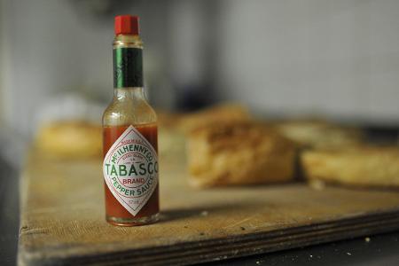 Fläschchen Tabasco