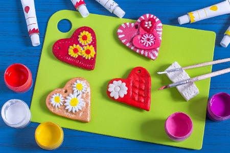 #WirBleibenZuhause Zeitvertreib gegen Langeweile Salzteig