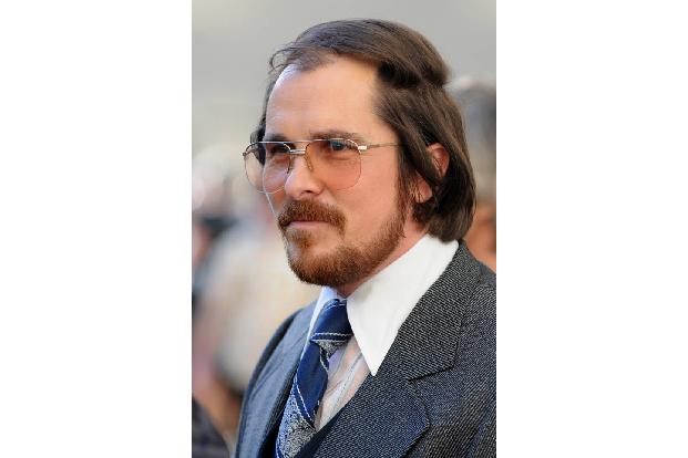 Das jüngste Opfer von Hollywoods Perückenmachern war Christian Bale am Set von 