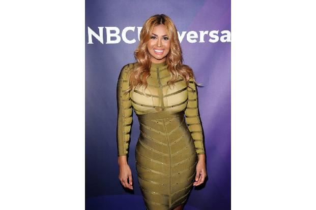 ...war sie aber an diesem Wochenende in bester Gesellschaft. Somaya Reece hätte ihrem Dekolleté beim NBCUniversal Summer Pre...
