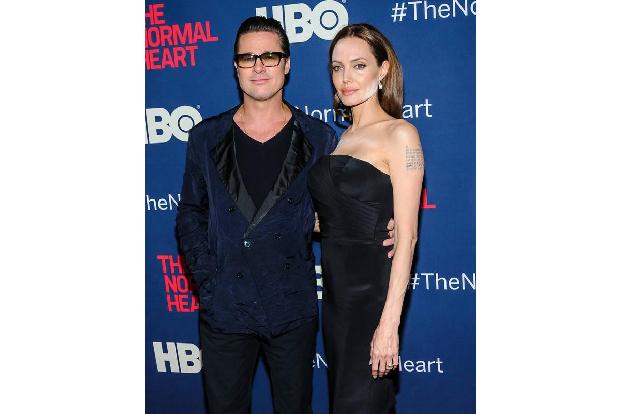 ...da musste die Ehefrau von Brad Pitt ein episches Make-up Malheur verkraften. Zu der Premiere von 