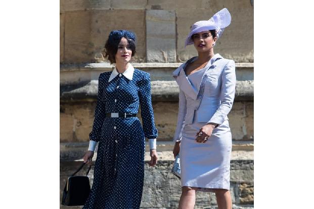 ...Abigail Spencer und Priyanka Chopra wissen ebenfalls, wie man sich royal in Schale wirft. Traditionelle Designs werden da...