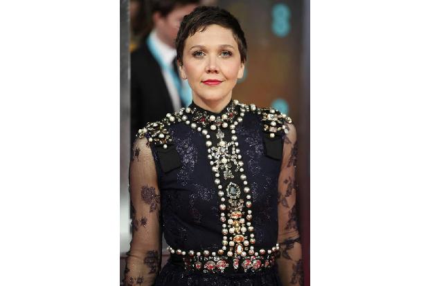 ...doch zuvor waren sie braun. Brünett ist die eigentliche Naturhaarfarbe der zweifachen Mama. Doch in blond kommt der Pixie...