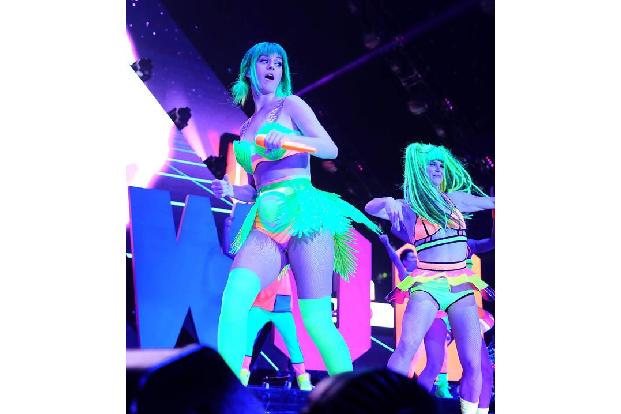 ...mal blau! Mit ihrer 