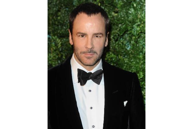 ...im Smoking mit Fliege erschien Top-Designer Tom Ford zu dem Abend. Vielleicht hätte sich Sängerin...