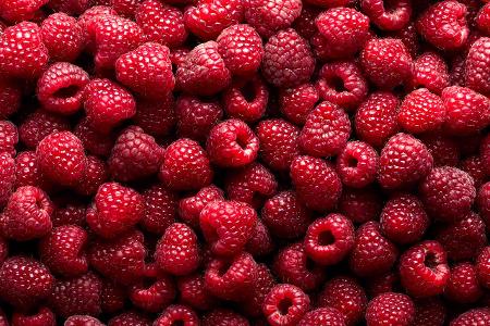 Können Sie diese Lebensmittel erkennen? Himbeeren