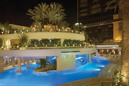 Hotelpool vom „Golden Nugget“