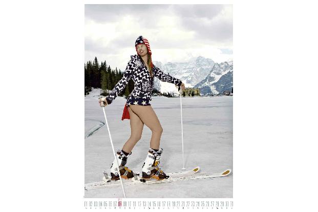 Der Skilehrerinnen-Kalender 2011