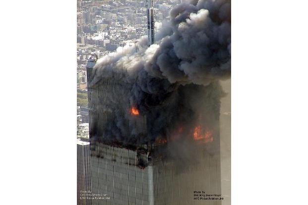 Neue dramatische Fotos von 9/11
