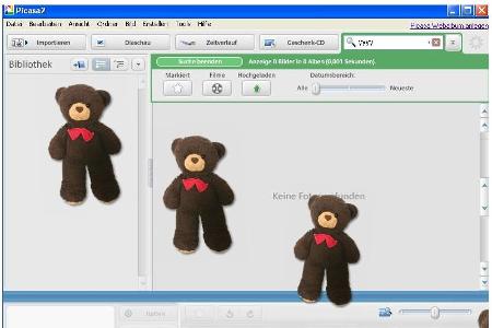 Auch in hat Google ein Easteregg versteckt. Nach jedem Drücken von 