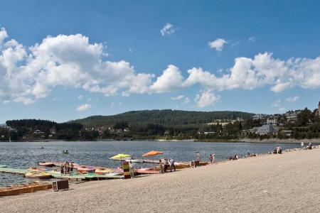 Der Schluchsee liegt mitten im Schwarzwald