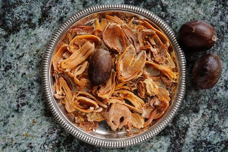 Die Muskatblüte liegt ebenfalls meist über 100 Euro pro Kilogramm