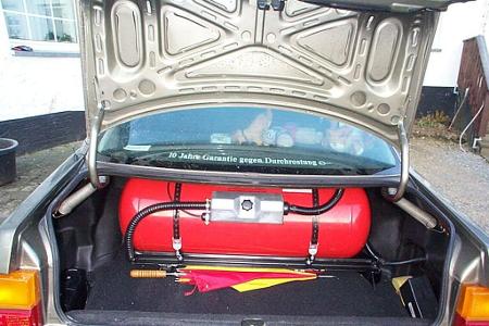 Auto auf Gas umrüsten