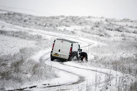 Jan. 14, 2016 - Ribblehead, Yorkshire, UK - Ribblehead UK. T...