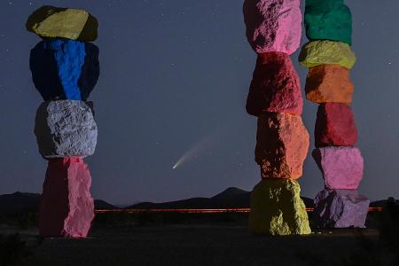 Komet Neowise: Fotostar auf der ganzen Welt Nevada Las Vegas