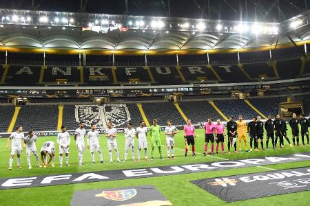Fußball Geisterspiele Eintracht Frankfurt Europa League