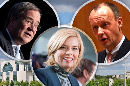 Mögliche Nachfolger Annegret Kramp-Karrenbauer Friedrich Merz Armin Laschet Julia Klöckner CDU