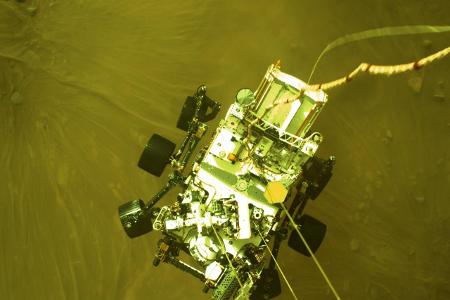 Die Bilder von Mars-Roboter 