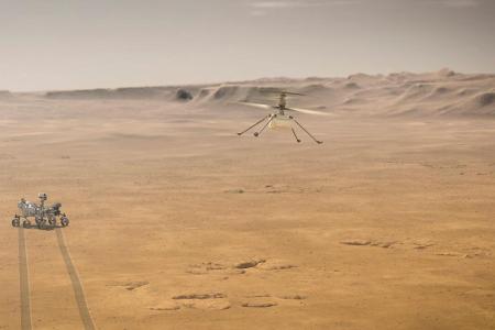 Die Bilder von Mars-Roboter 