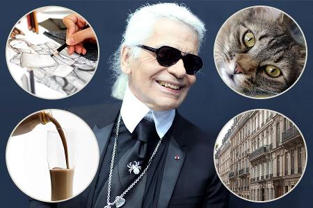 Karl Lagerfeld privat Zehn Dinge die Sie Über den Designer noch nicht wussten