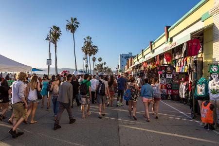 Von wegen traumhaft: Diese Strände sind völlig überbewertet Venice Beach USA
