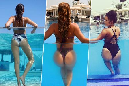 Sexy Pos im Pool: Instagram-Trend