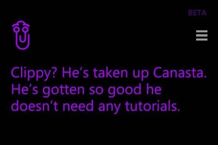 "Do you know Clippy?"